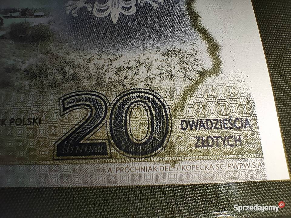 50 sztuk banknot kolekcjonerski Ochrona granicy Dębica