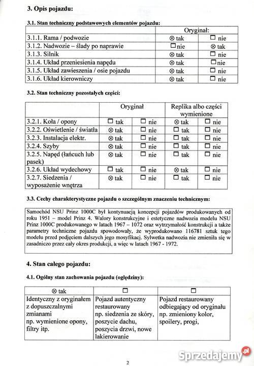 NSU 1000C prinz zabytkowy rocznik 1969 granatowy Kraków