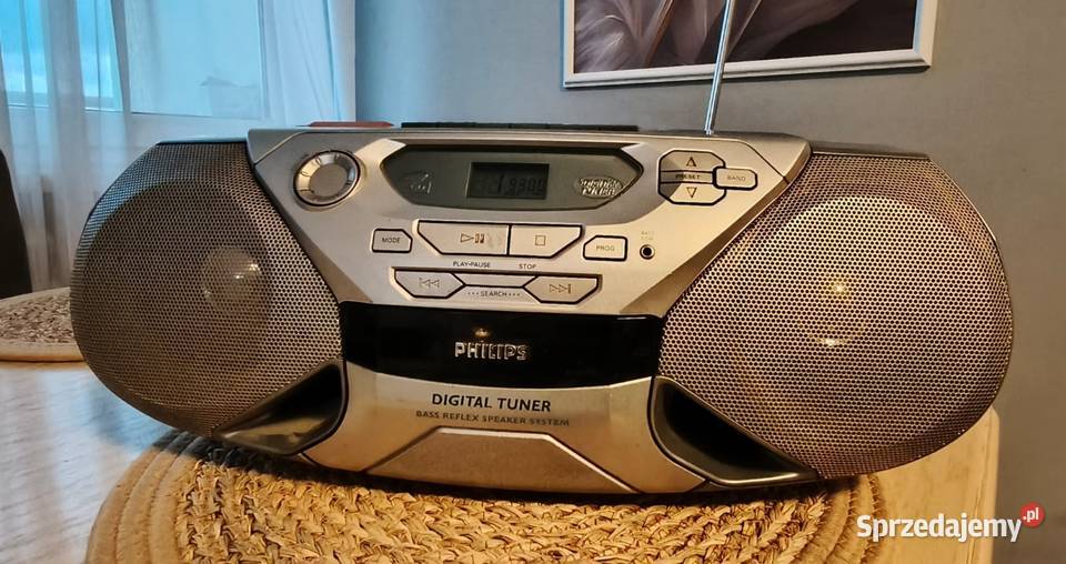 Boombox Philips AZ 1040 XBass CD FM digital Tychy