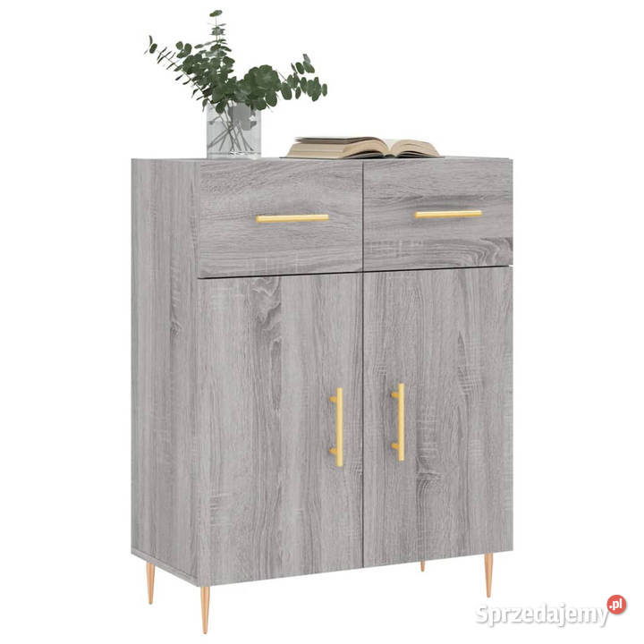 Szafka szary dąb sonoma 695x34x90 materiał