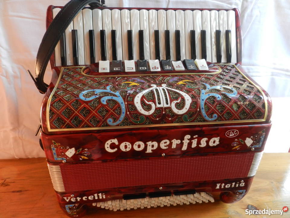Akordeon włoski Cooperfisa 4 chóry 96 basów