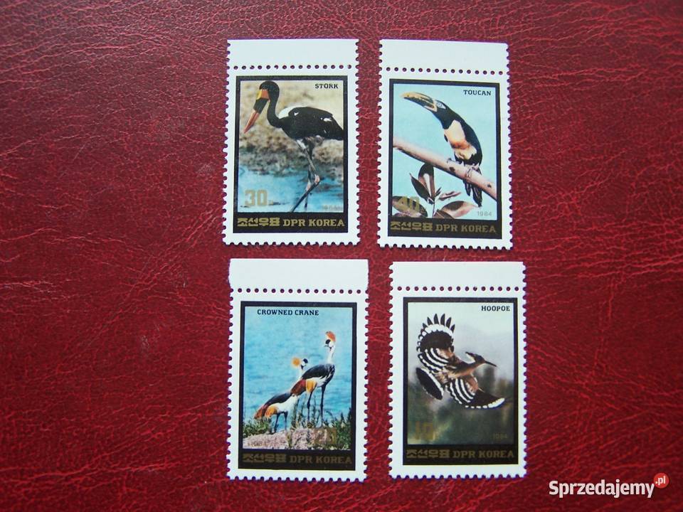 Korea Płn 1984 MNH Mi 251720 Fauna Ptaki śląskie Tychy