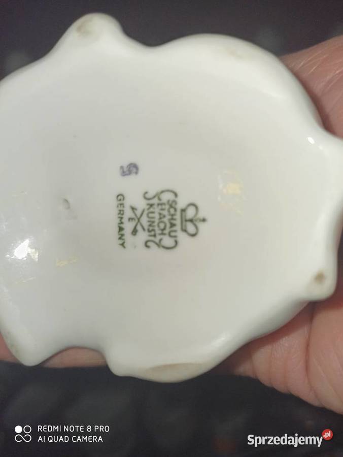 Figurka Puto z harmoszką Sygnatura Schaubach Gdańsk sprzedam