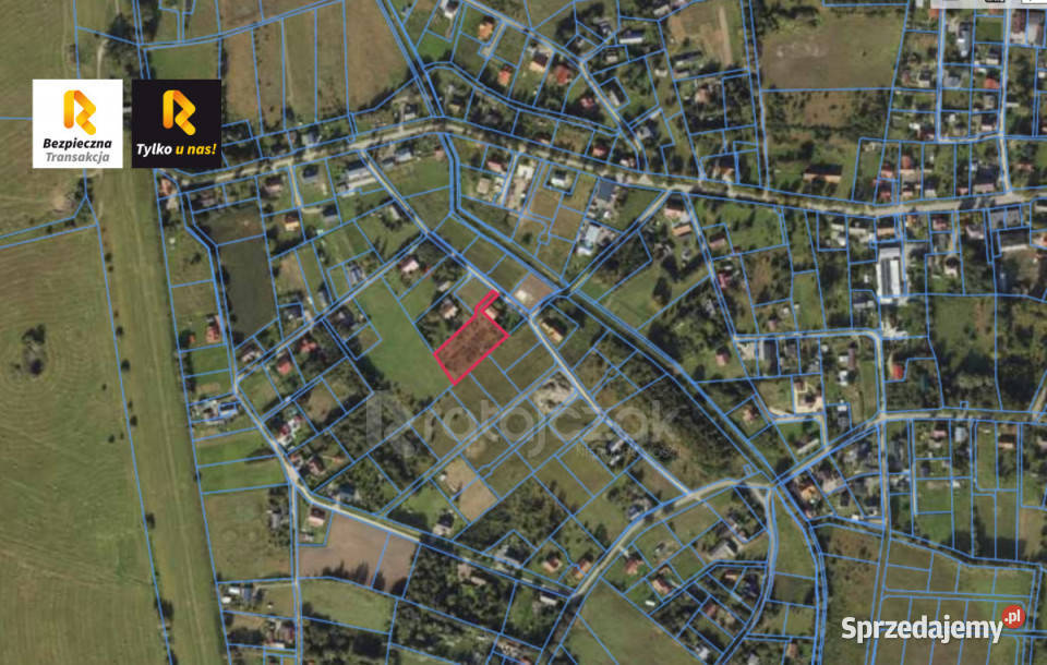 Grunt 2914 metry Drewnica utwardzona