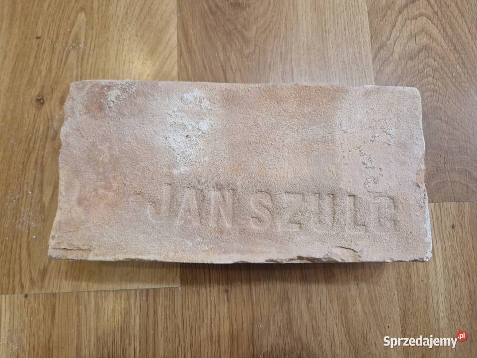 Stara cegła Jan Szulc lata 30 1 Warszawa