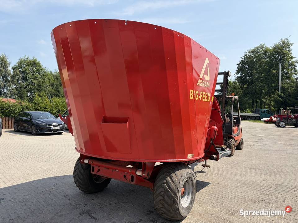 Paszowóz Agram Big FEED 10m3 12m3 wóz paszowy nieuszkodzony