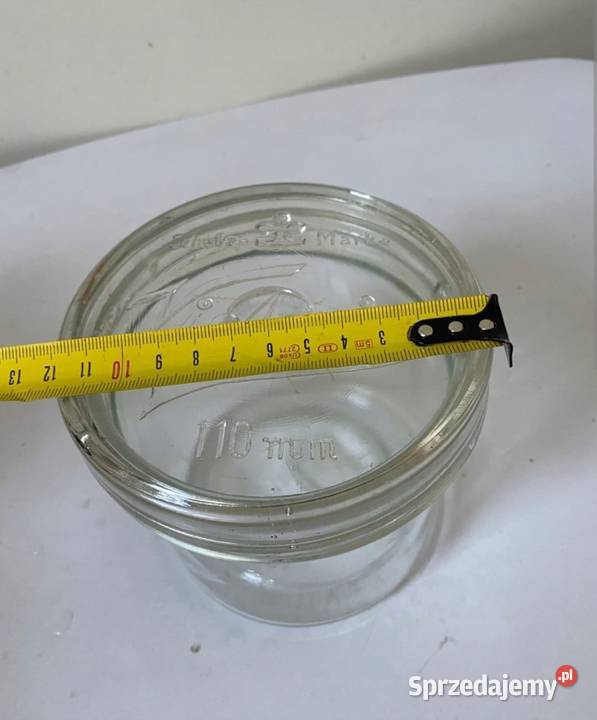 Niemieckie stare słoiki WECK różne rozmiary Pasłęk