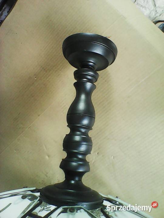 ŻYRANDOL biało czarny Rogoźnik