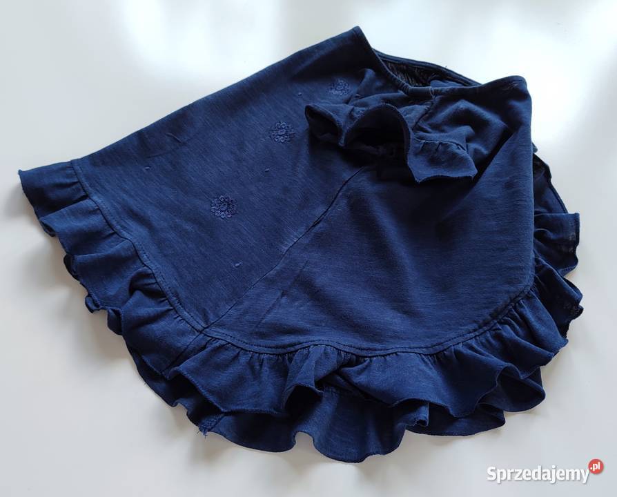 Bluzka z falbankami i haftem angielskim Zara 92 Katowice