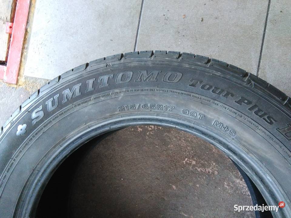 Opona Sumitomo 73mm Tour Plus LST 21565R17 99T 65 sprzedam