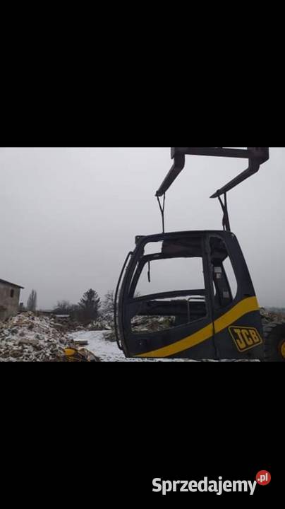 Kabina koparki JCB Części do maszyn budowlanych Wągrowiec sprzedam