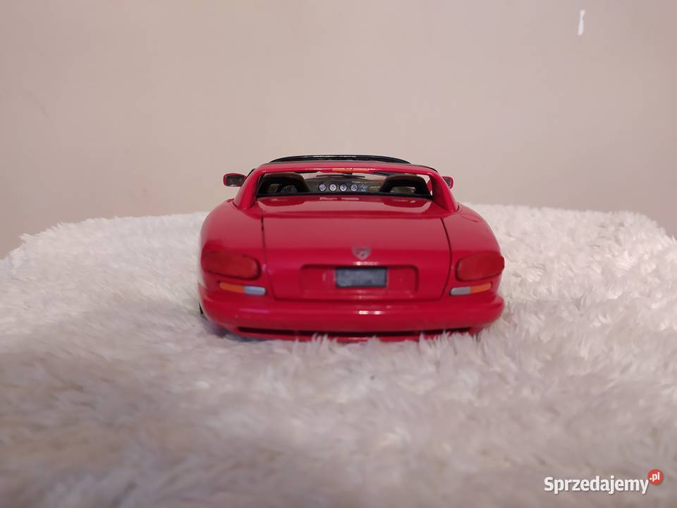 Dodge Viper czerwony 118 Bburago