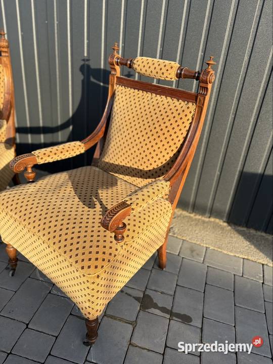 Duże solidne dwa identyczne foteleSuper stan Ostrów Wielkopolski
