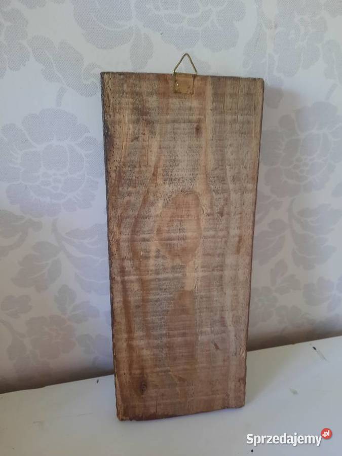 Ikona na starej desce Kraków