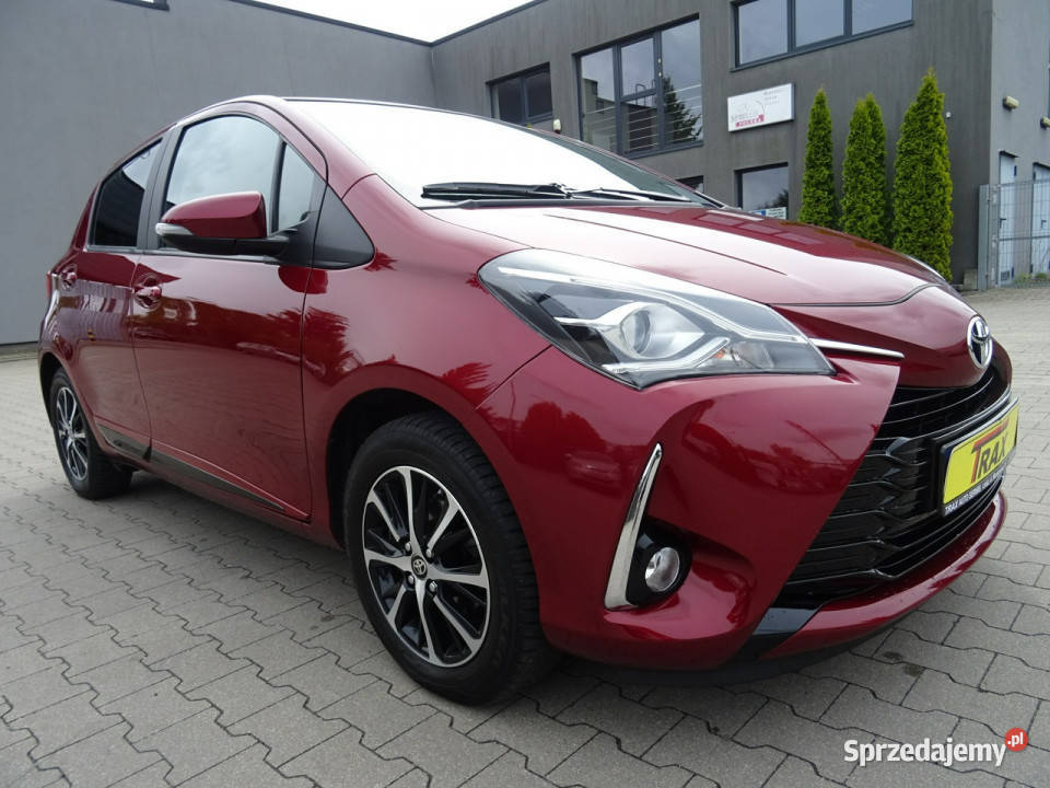 Toyota Yaris Samochód bezwypadkowy w bogatej wspomaganie kierownicy Yaris Łódź