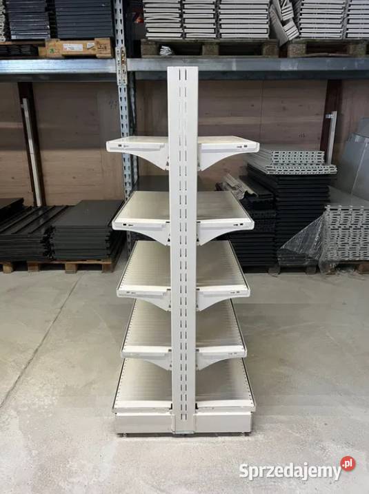 Regały sklepowe wyspowe dwustronne Modern Expo Sklep Warszawa