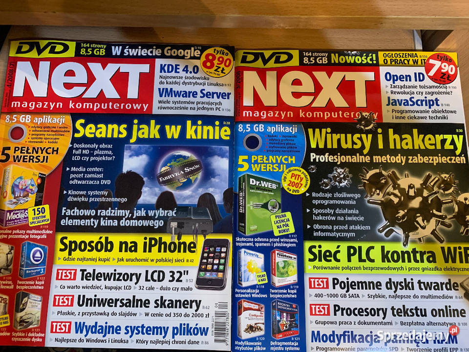 Next 2008 3 numery Rok wydania 2008