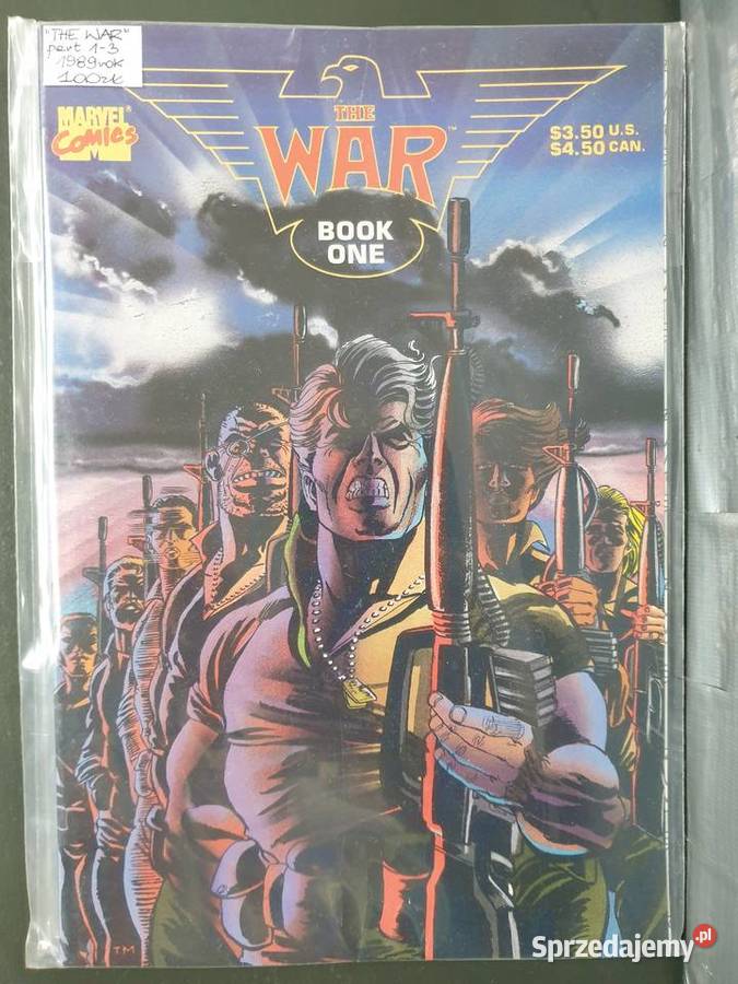 The War miniseria 3 komiksy Marvel USA 1989 Gdynia