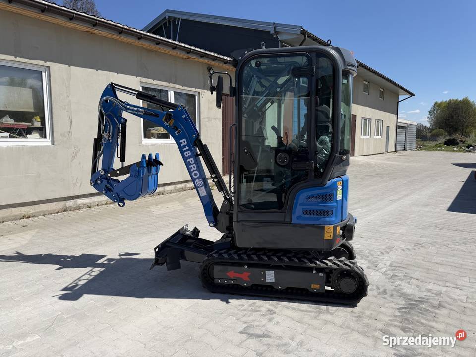 RIPPA R18 PRO nowa koparka minikoparka Kubota Radomsko