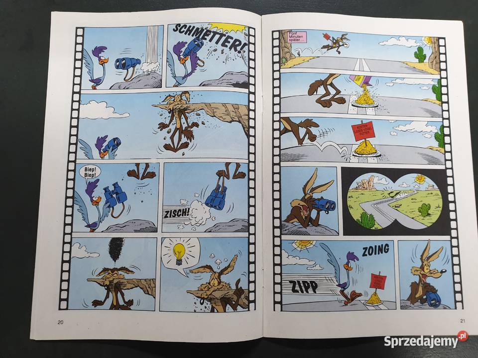 Buggs Bunny komiks w języku niemieckim Królik Gdynia
