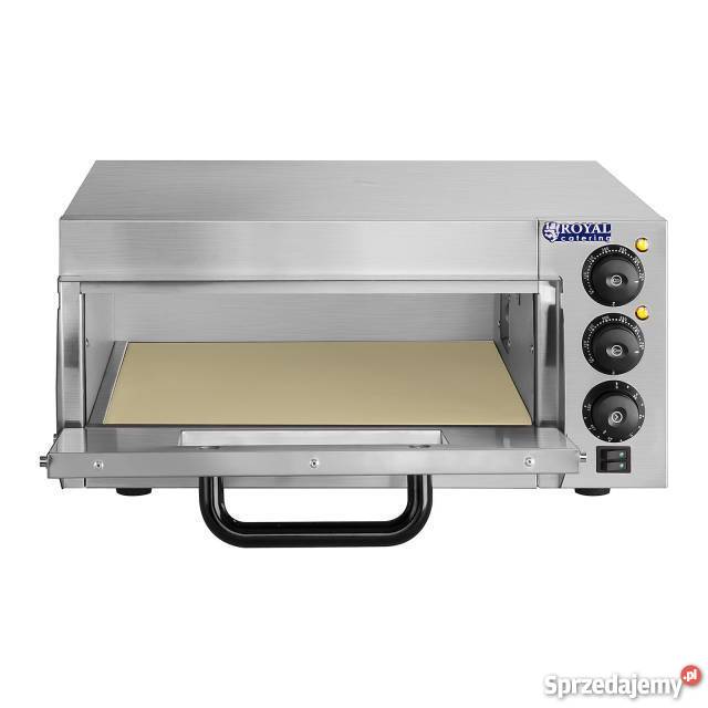 Jednokomorowy piec do pizzy 40 2000W inox szamot Częstochowa