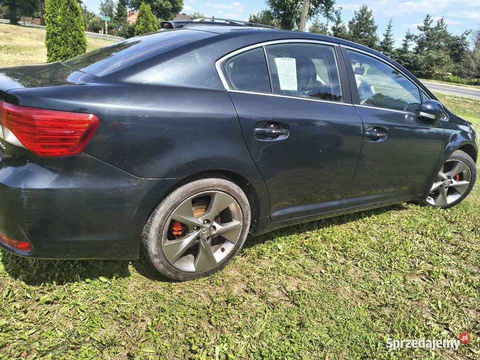 Toyota Avensis T27 III 20 D4D 2012 124 keyless skórzana tapicerka Gzowo