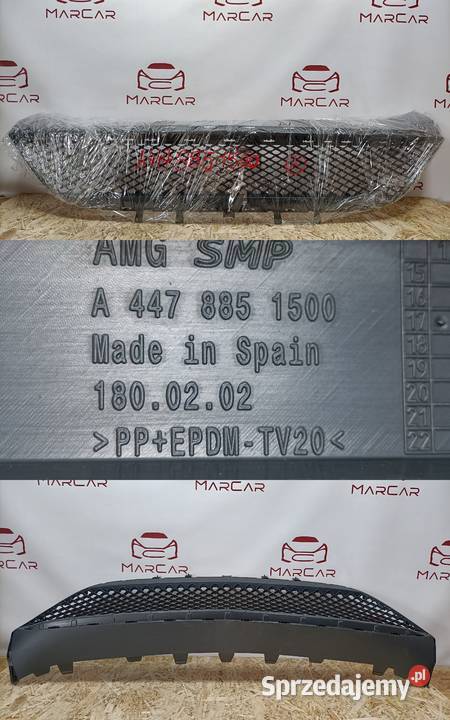 MERCEDES VITO W447 AMG ATRAPA KRATKA ZDERZAKA Pleszew