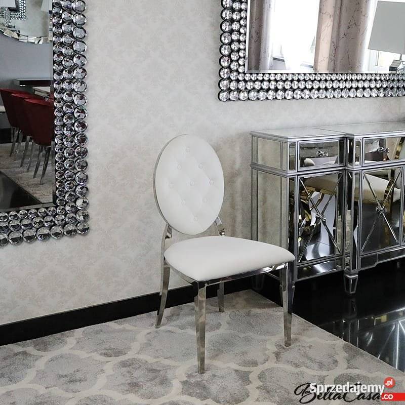 Krzesła glamour Ludwik GładkiePikowane RÓŻNE Warszawa