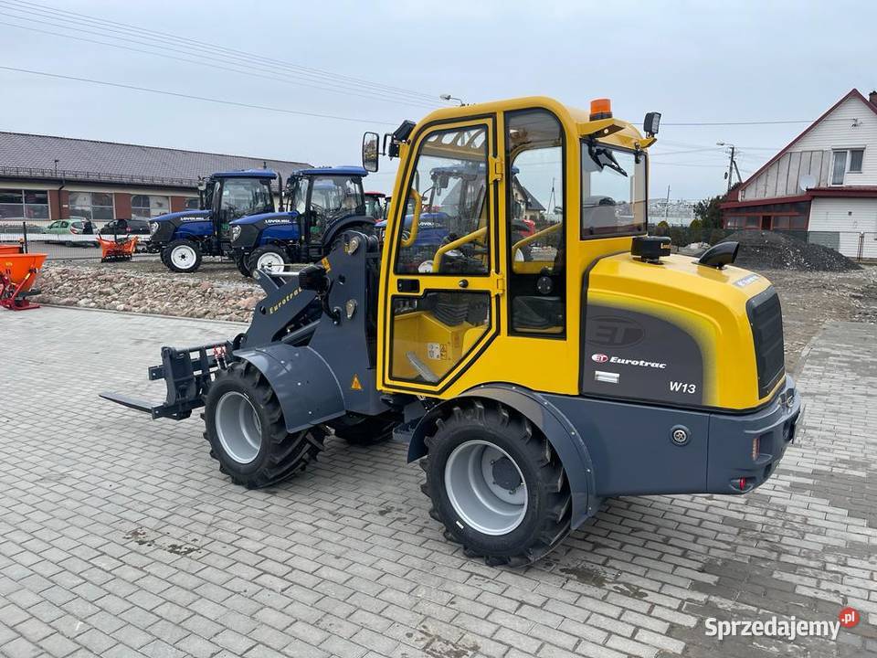 Ładowarka przegubowa Eurotrac W13 I Kubota 50 Kościan