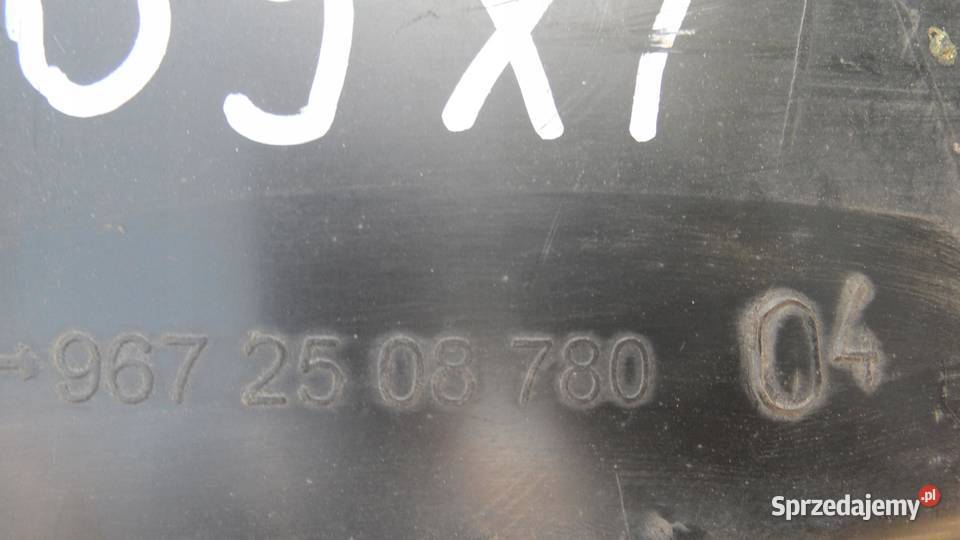 PEUGEOT 207 10r nadkole lewe przód 9672508780 Nadkola