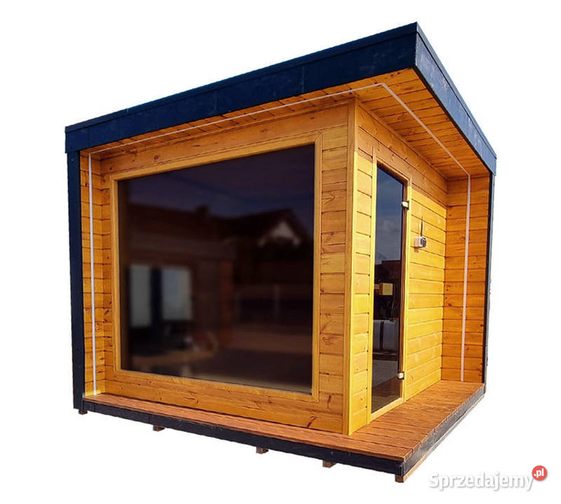 SAUNA OGRODOWA MODERN LUX 260 x 240 Prochowice
