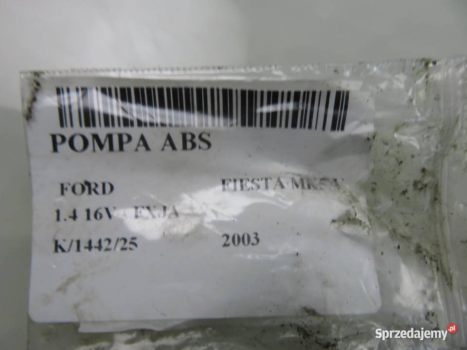 POMPA ABS FORD FIESTA MK5 V 10097001153 małopolskie