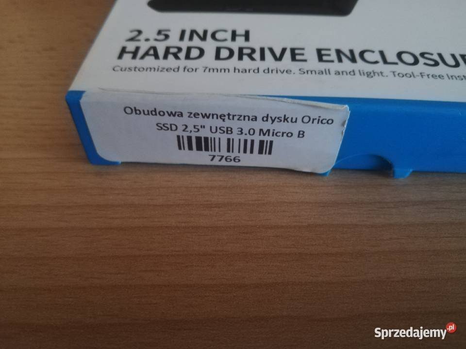Nowa zewnętrzna obudowa na dysk ssd Orico 25 USB Garwolin