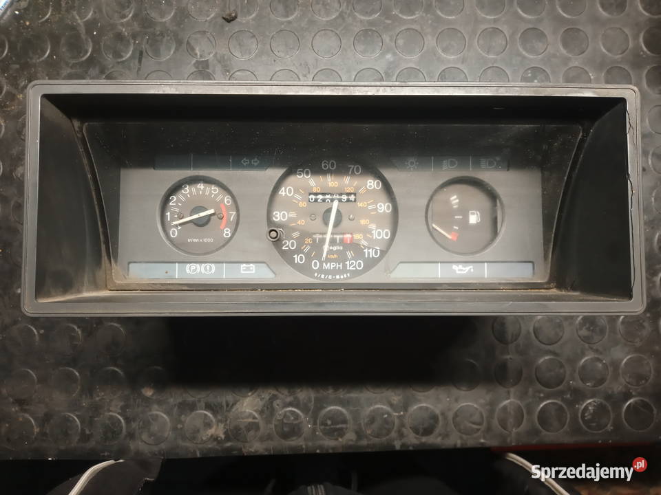 Citroen AX GT licznik prędkościomierz w milach