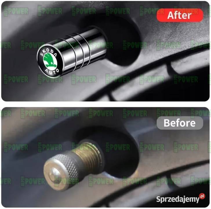 SKODA Nakrętki Na Wentyle SKODA Czapki Opon Warszawa sprzedam