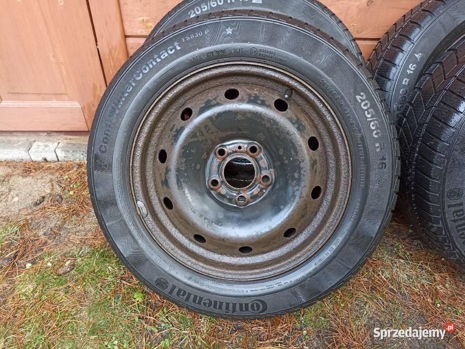 Felgi stalowe 16 z oponami zimowymi Laguna 3 Olsztyn
