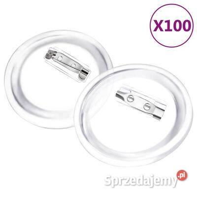 vidaXL Przypinki z zapięciami 100 akryl 58 Warszawa sprzedam