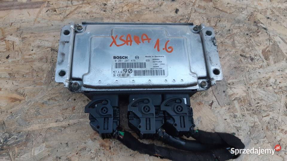 STEROWNIK 0261207476 SILNIKA CITROEN XSARA 16 śląskie