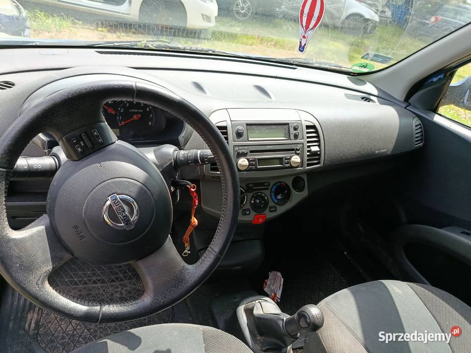 Nissan Micra 12 48 kW 2005 r dawca części wielkopolskie