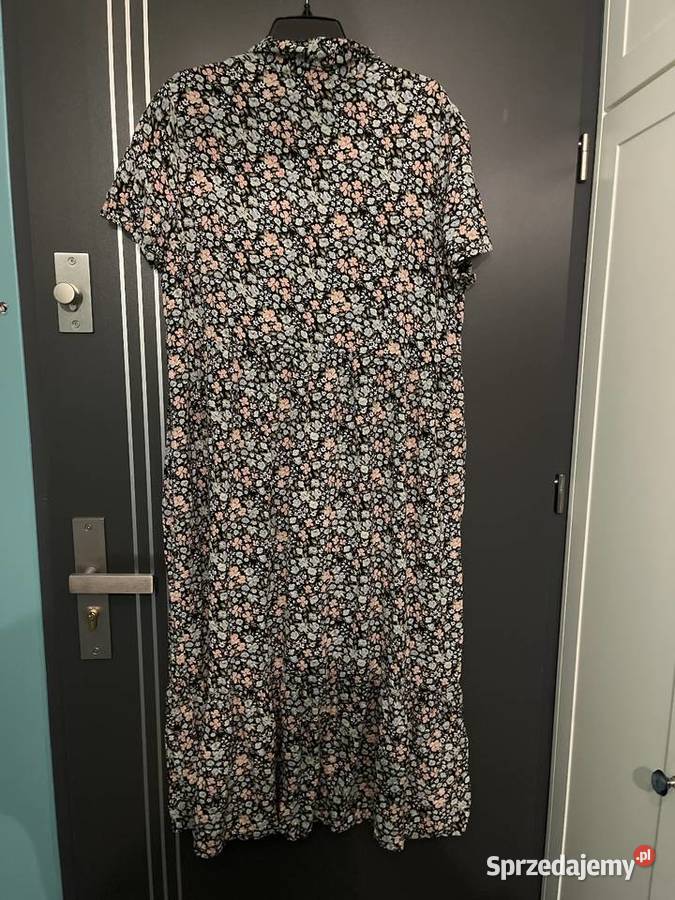 Tu sukienka modny wzór kwiaty floral viscoza hit Choszczno