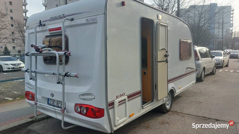 Przyczepa kempingowa SWIF CHARISMA 230 EUROPA Kempingowe mazowieckie Warszawa