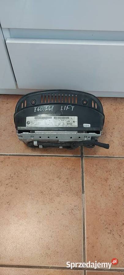 Ekran wyświetlacz nawigacji BMW E60 E61 LIFT Nawigacje fabryczne Szczecin