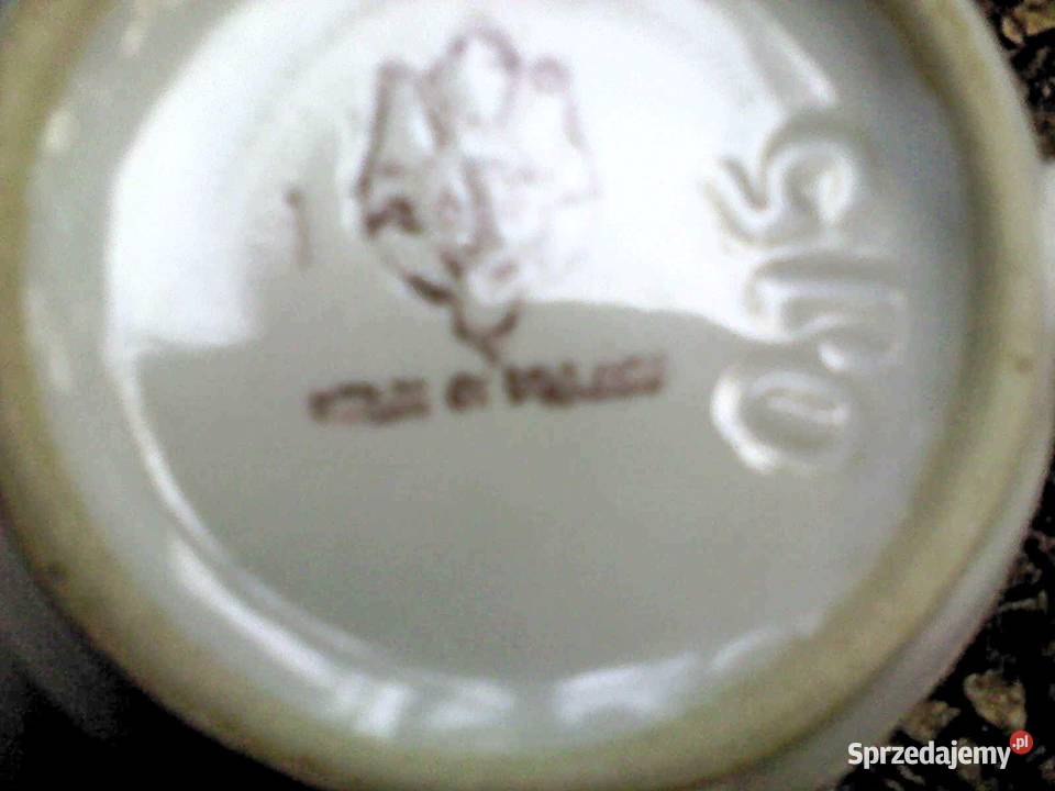 Filiżanki Pruszków białe Zakopane sprzedam