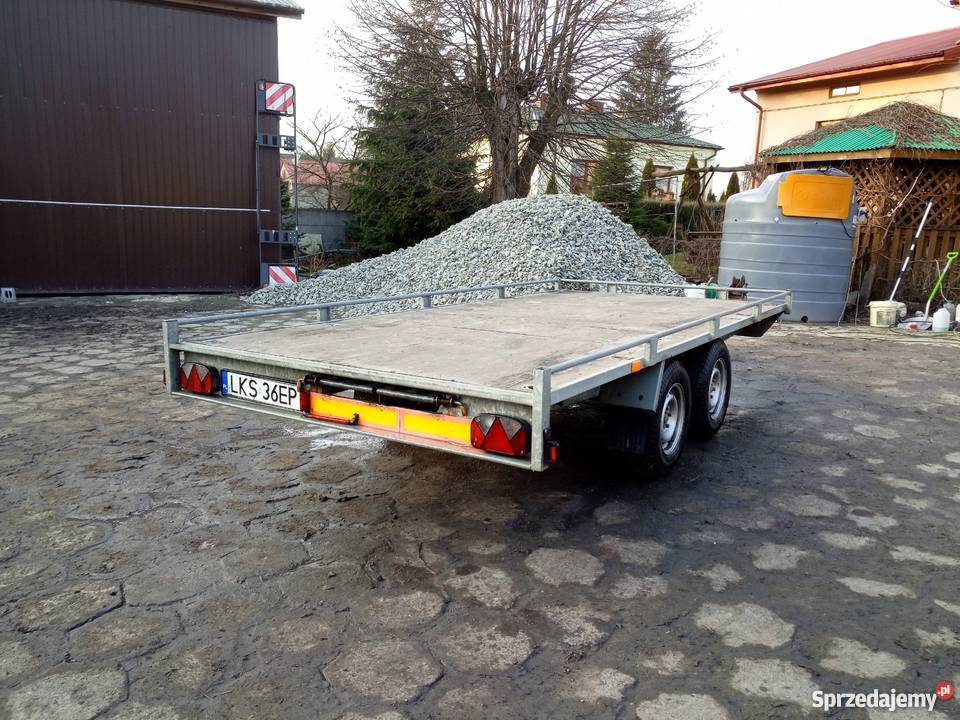 Przyczepa laweta platforma 2000 dmc Zamość sprzedam