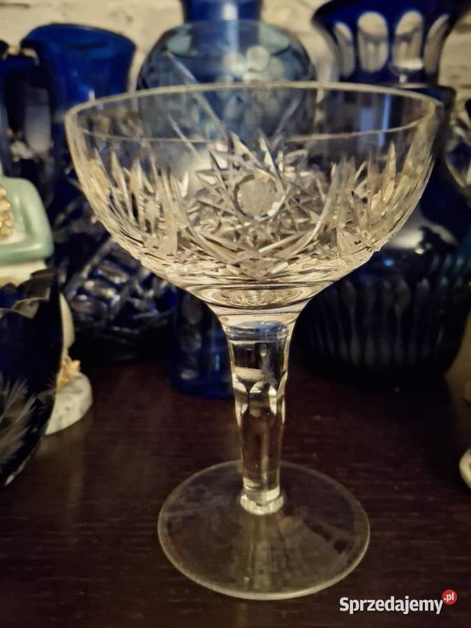 Kieliszki kryształowe do winka 6 Warszawa