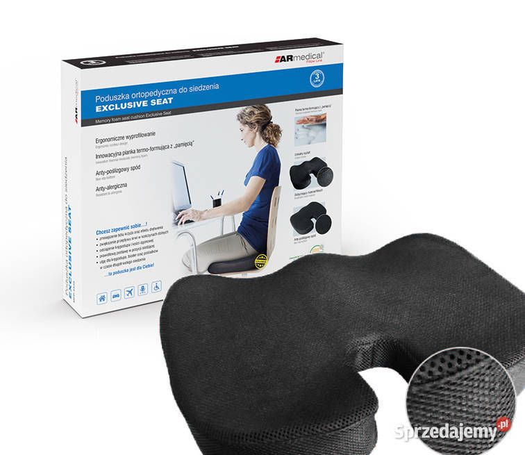 Poduszka ortopedyczna do siedzenia EXCLUSIVE
