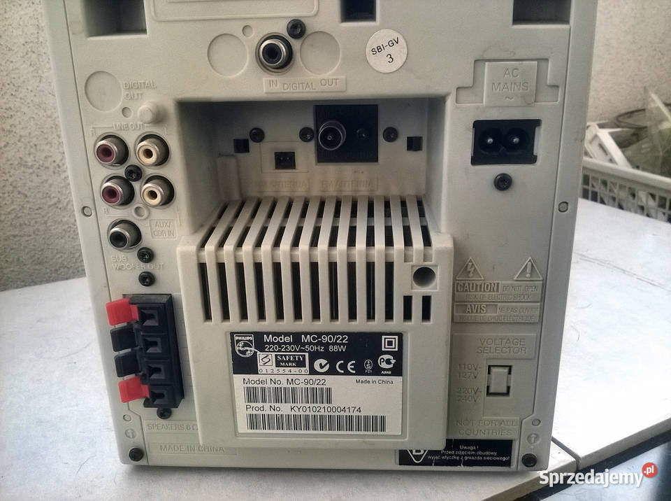 Mikrowieża Philips MC90 Łódź