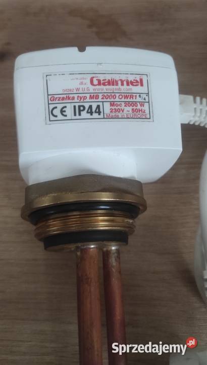 Grzałka Galmet 2000W 2KW 54 termostat Szczecin sprzedam