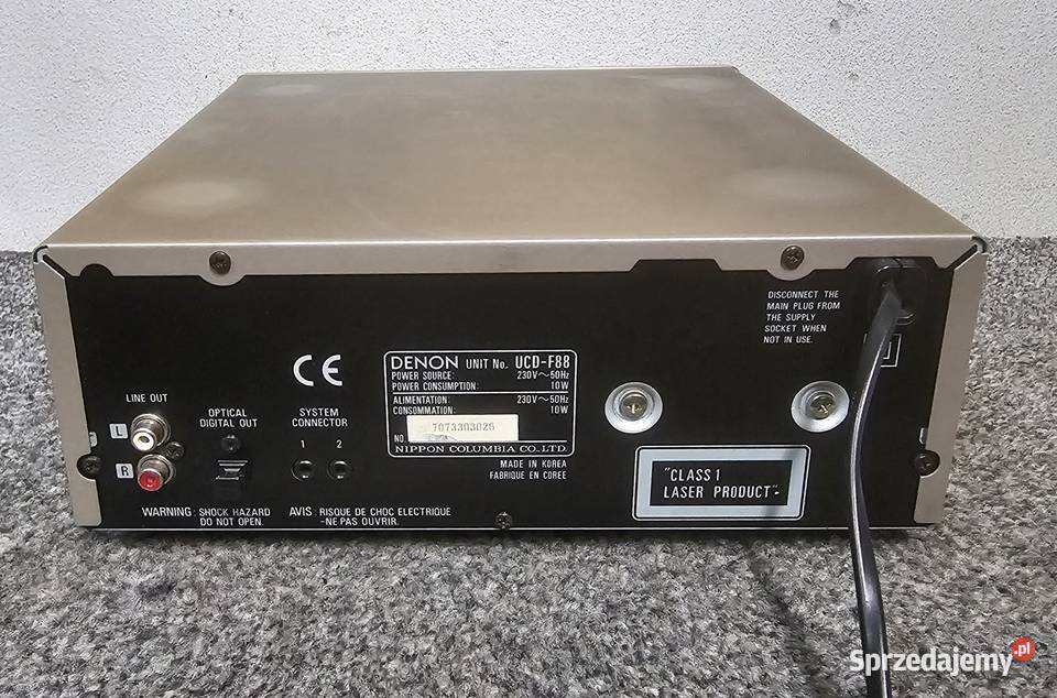 CD Denon UCDF88 midi złoty wysyłka małopolskie Kraków