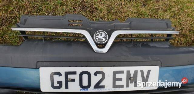 OPEL CORSA C ZDERZAK PRZEDNI PRZÓD Z20M Pasy przednie i tylne Zbierkowo